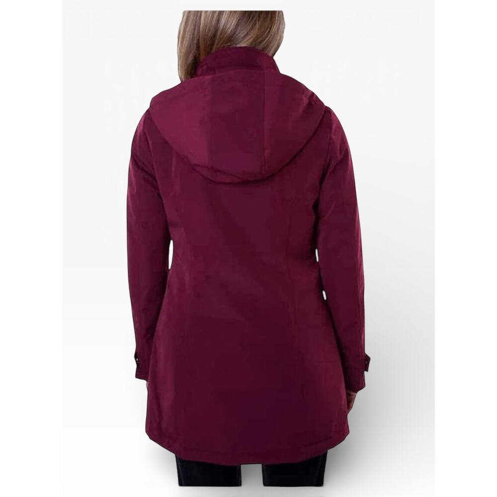 NWT HFX All Weather Trench Coat – Zinfandel – XL - Picture 4 of 4